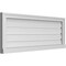 Ekena Millwork Vertical Surface Mount PVC Gable Vent: Functional, w/ 2"W x 2"P Brickmould Sill Frame, 42"W x 16"H GVPVE42X1603SF - alternate 4